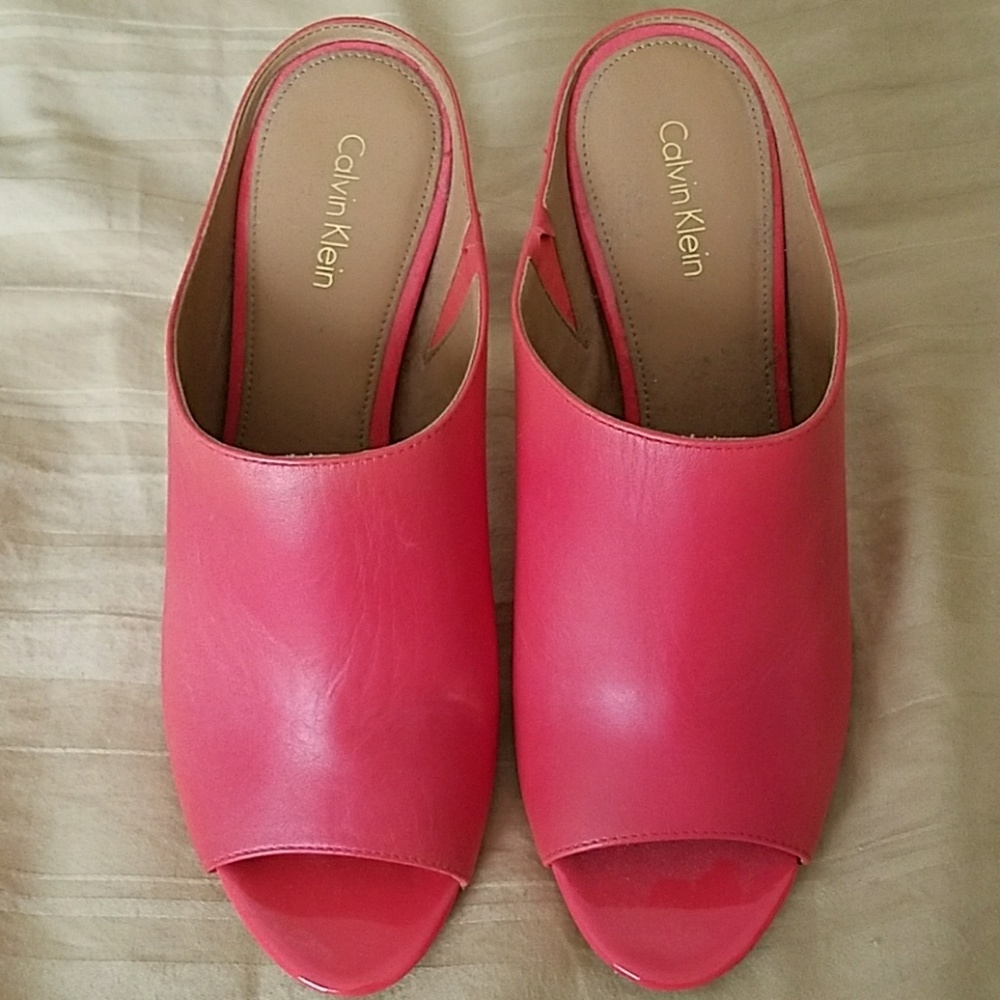 Calvin Klein - Red Heels